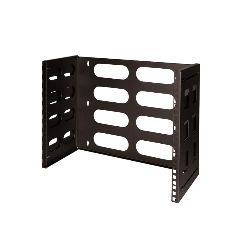 LogiLink W08B40B, Montageschelle, Schwarz, 12 kg, 8U, 48,3 cm (19"), 494 mm