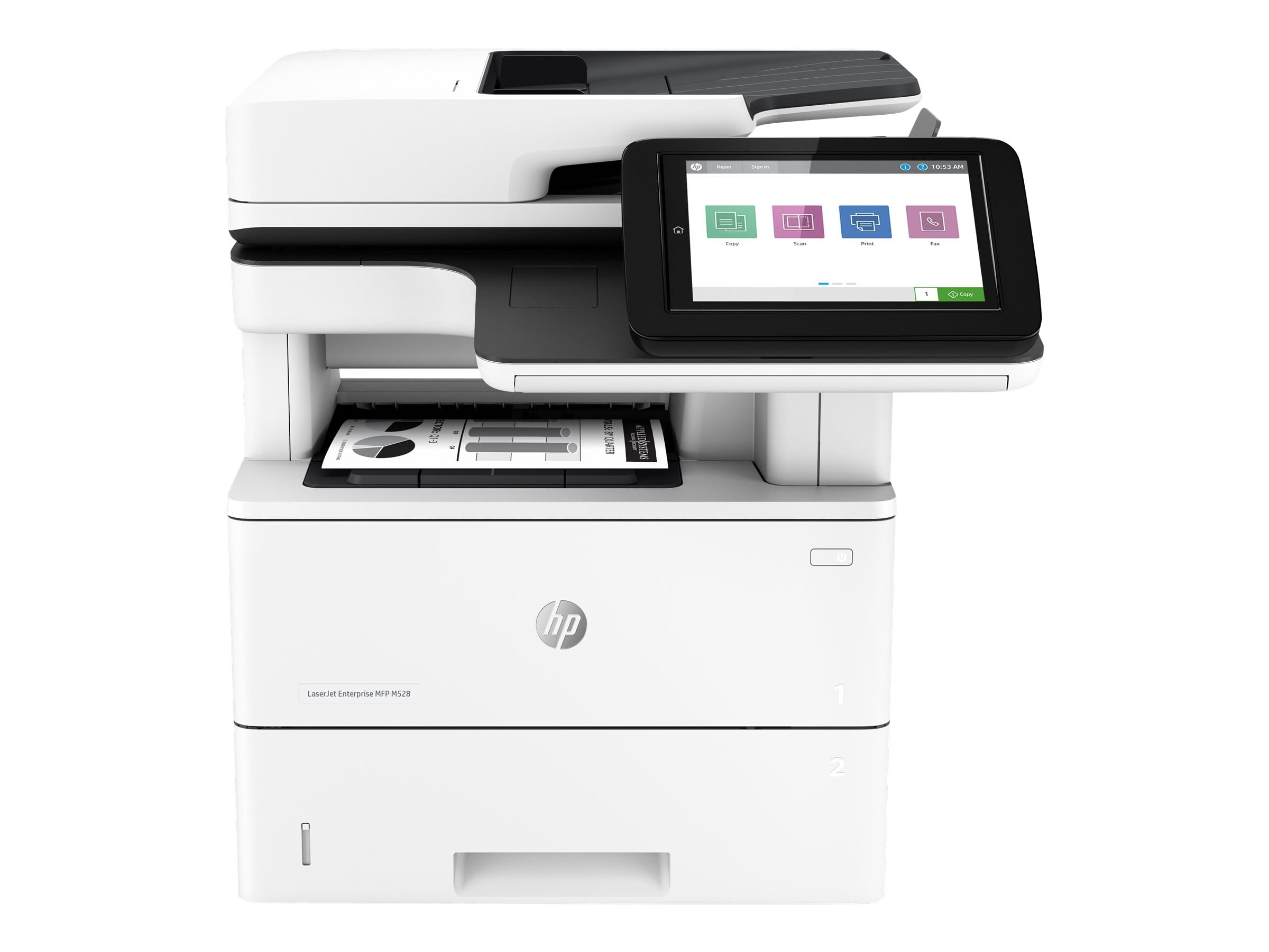 HP LaserJet Enterprise MFP M528dn - Multifunktionsdrucker - s/w - Laser - Legal (216 x 356 mm)