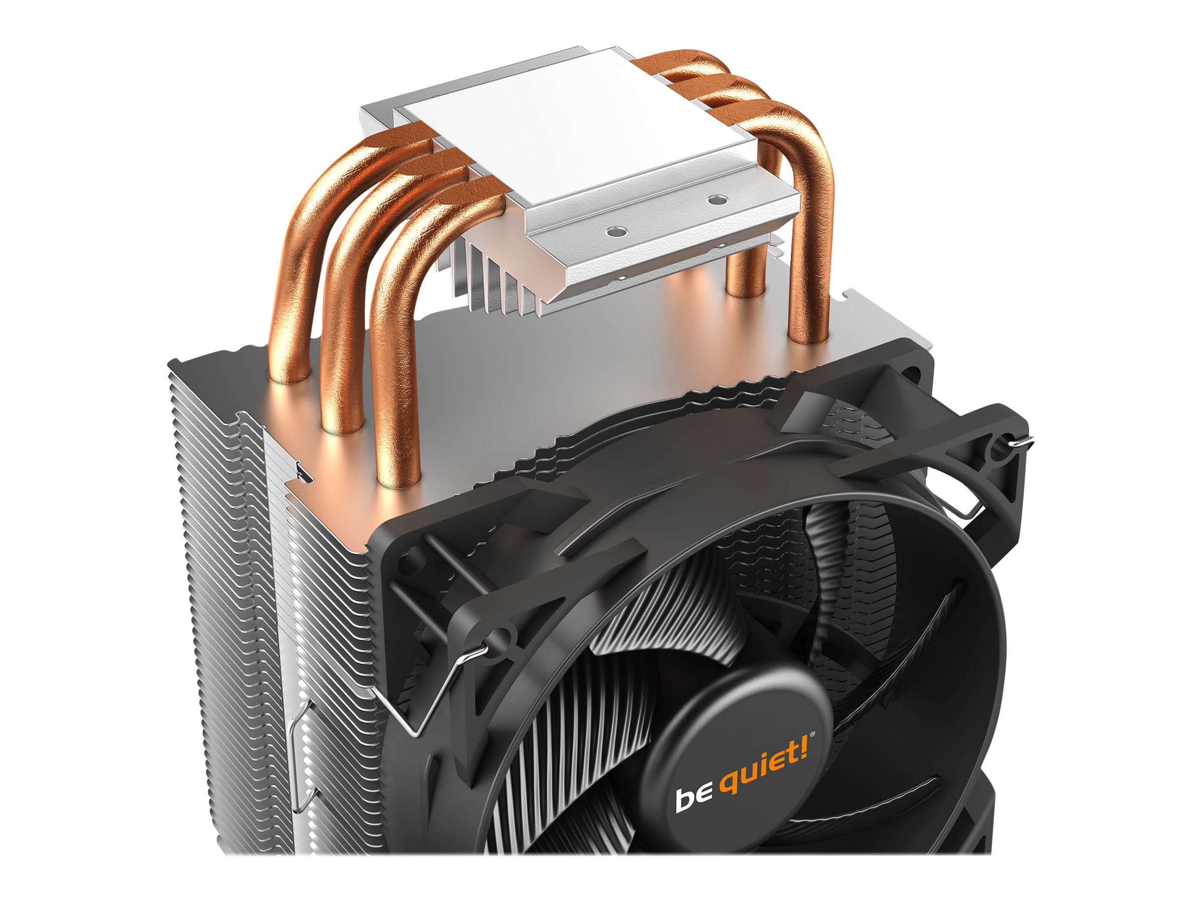Be Quiet! Pure Rock Slim 2 - Prozessor-Luftkühler - (für: LGA1150, LGA1151, LGA1155, LGA1200, LGA1700, AM4, AM5)