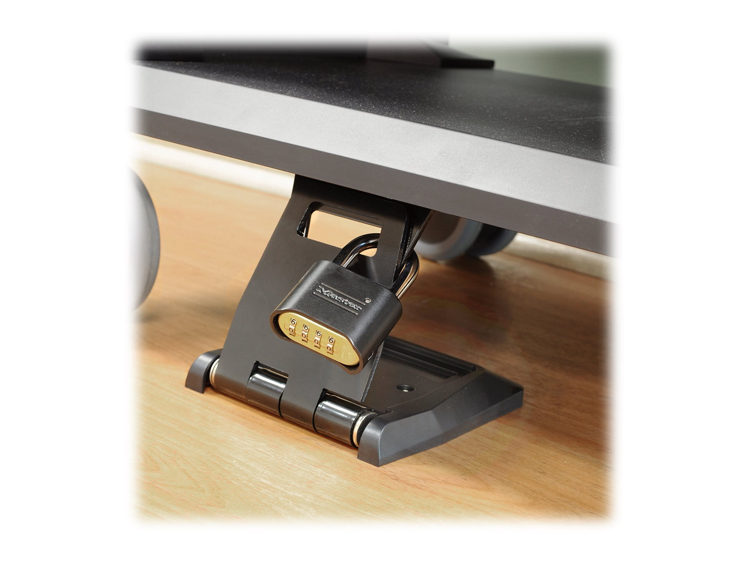 Ergotron Security Bracket kit, Schwarz, Stahl, 4 Ziffern, 1,54 kg, 192 x 168 x 78 mm, 1,9 kg