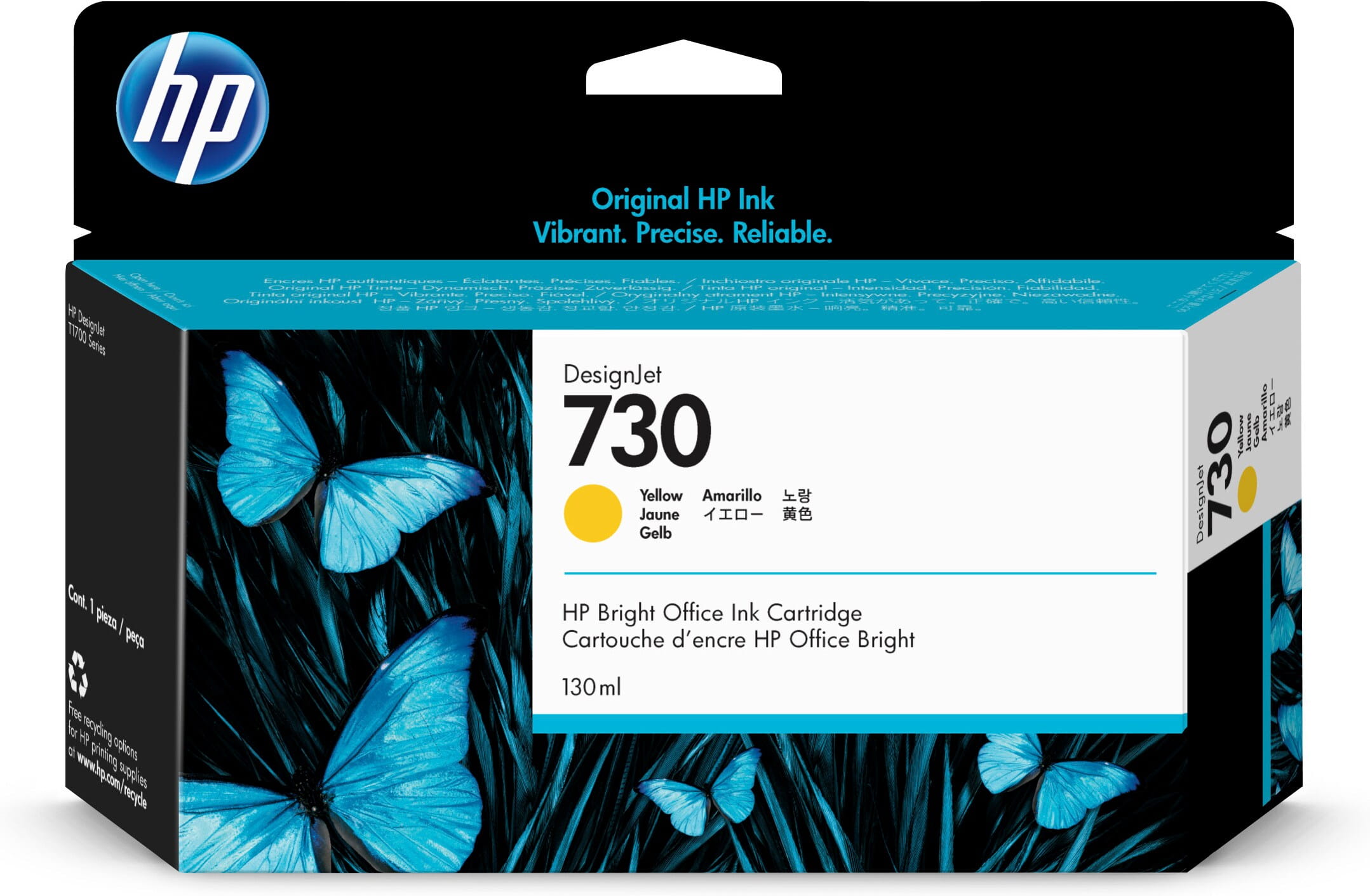 HP 730 - 130 ml - Gelb - original - DesignJet
