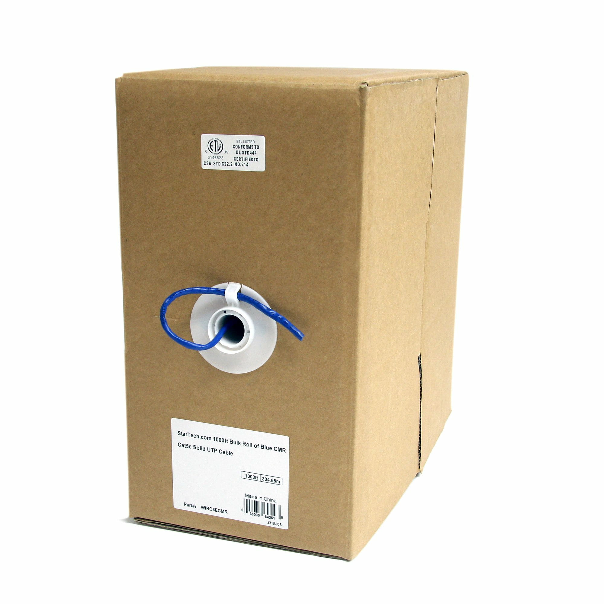StarTech.com 304,8m Cat5e Patchkabel UTP - Blau