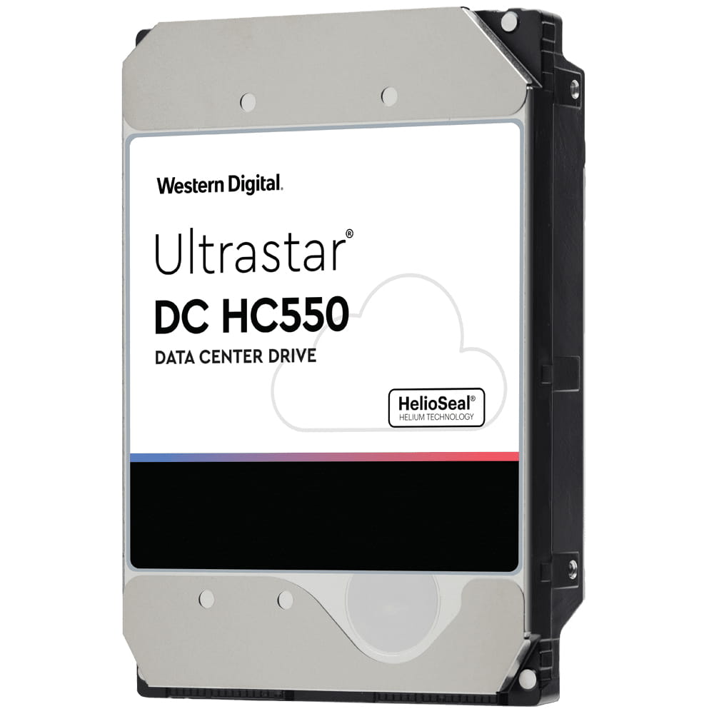 WD Ultrastar DC HC550 WUH721816AL5204 - Festplatte - 16 TB - intern - 3.5" (8.9 cm)