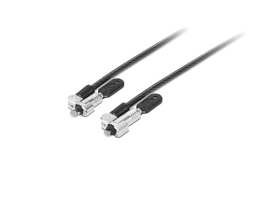 Lenovo 4XE1B81920, 1,8 m, Kensington, Schlüssel, Karbonstahl, Schwarz