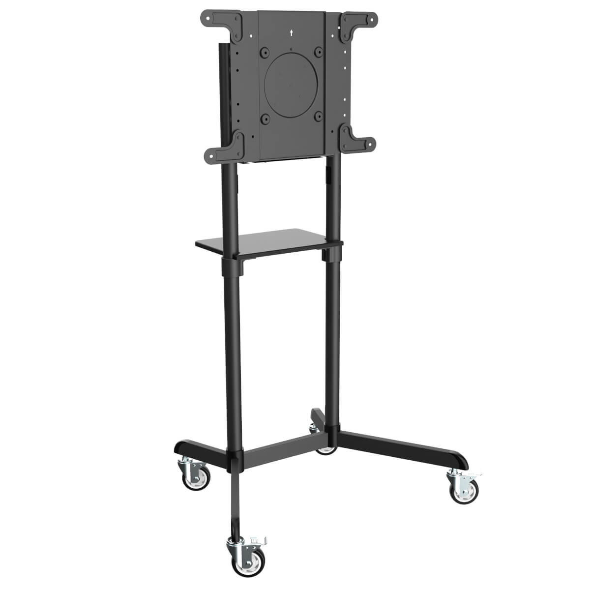 Tripp Eaton Tripp Lite Series Rolling TV/Monitor Cart for 37" to 70" Flat-Screen Displays, Rotating Portrait/Landscape Mount - Aufstellung - Voll beweglich - für TV / Bildschirm - Stahl - Schwarz - Bildschirmgröße: 94-177.8 cm (37"-70")