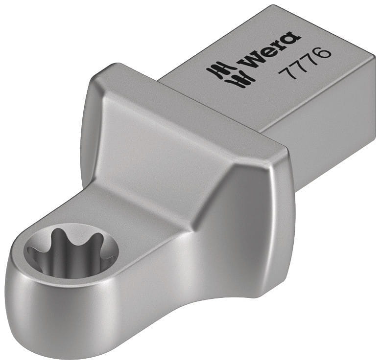 Wera 7776, Torque wrench end fitting, Silber, 1 Stück(e), Chrom-Vanadium-Stahl (Cr-V)