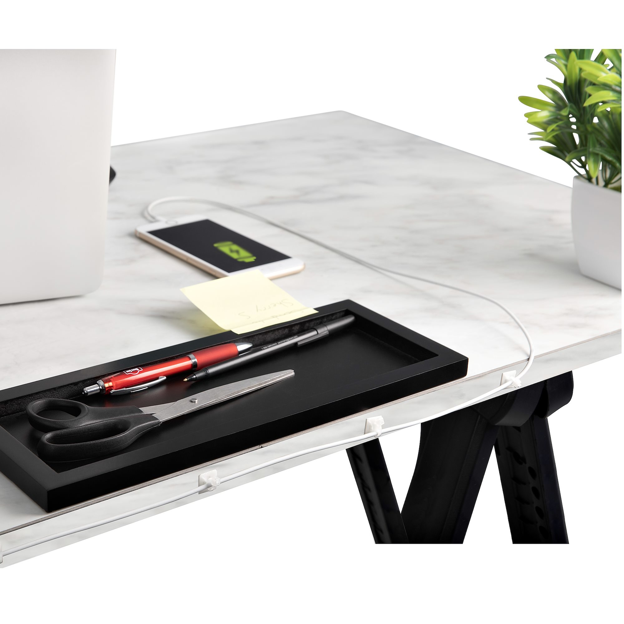 StarTech.com 100 Stück Selbstklebende Kabelbinderhalterungen - Klein - Kabelbinderhalterung - weiß - TAA-konform (Packung mit 100)