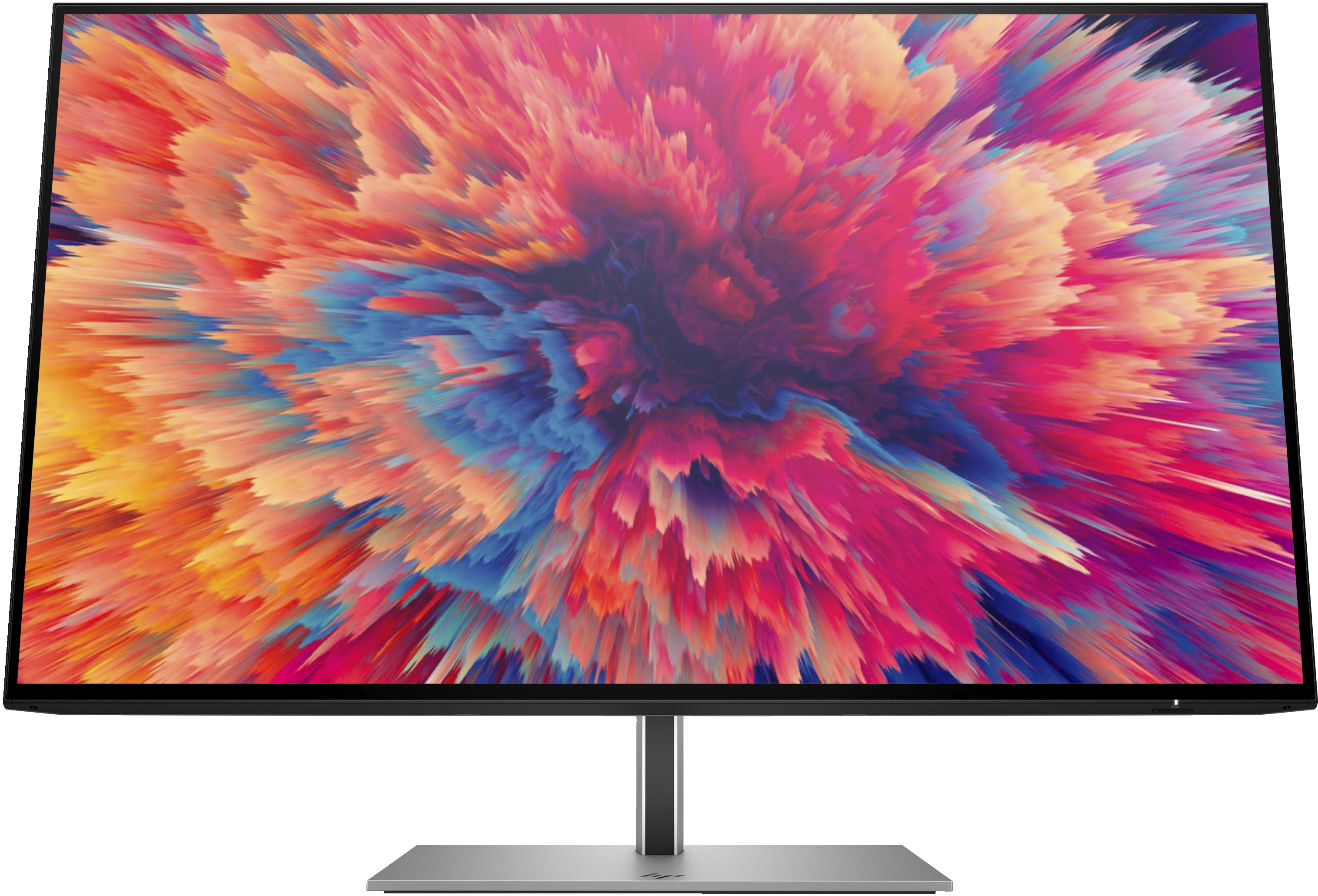 HP Z24q G3 - LED-Monitor - 60.5 cm (23.8") - 2560 x 1440 QHD @ 90 Hz - IPS - 400 cd/m² - 1000:1 - HDR400 - 5 ms - HDMI, DisplayPort - Schwarz, Silber (Halter)