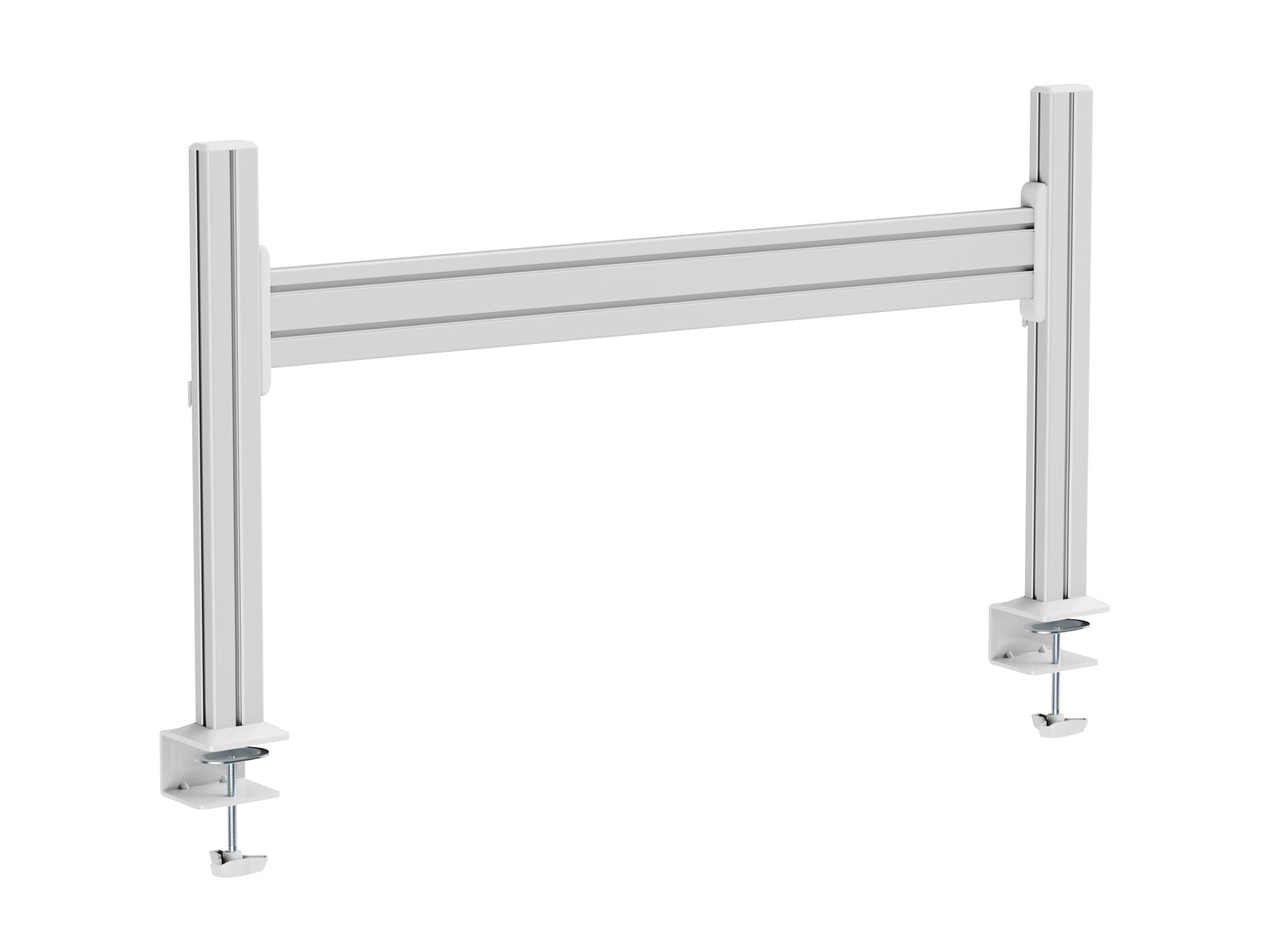 InLine Slatwall Tischhalterung - Aluminium Panel 1 m - inkl. 2 Stützen 0,43 m