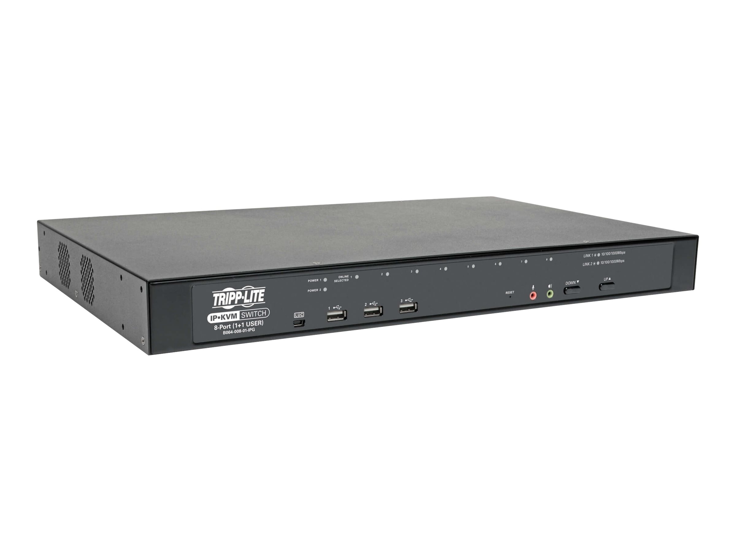 Tripp Eaton Tripp Lite series 8-Port Cat5 KVM over IP Switch with Virtual Media