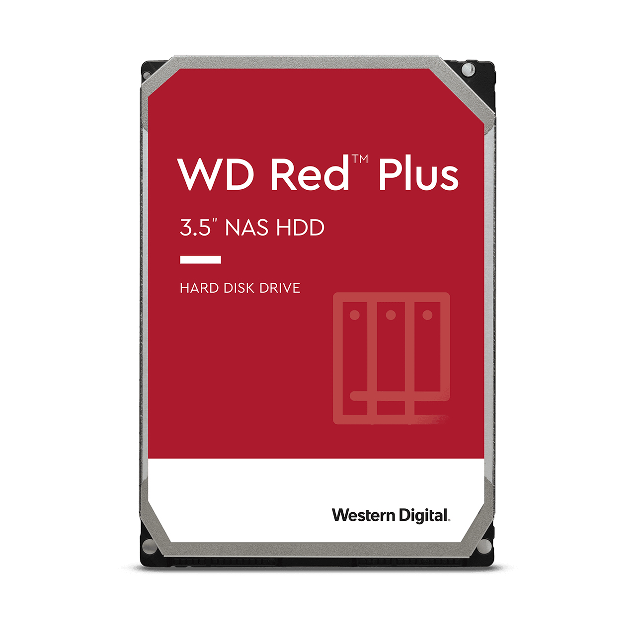 WD Red Plus WD101EFBX - Festplatte - 10 TB - intern - 3.5" (8.9 cm)