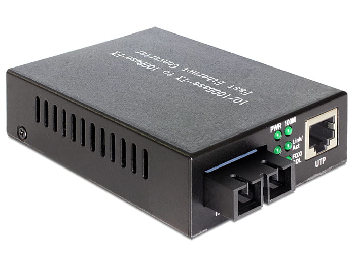 Delock Medienkonverter - 100Mb LAN - 10Base-T