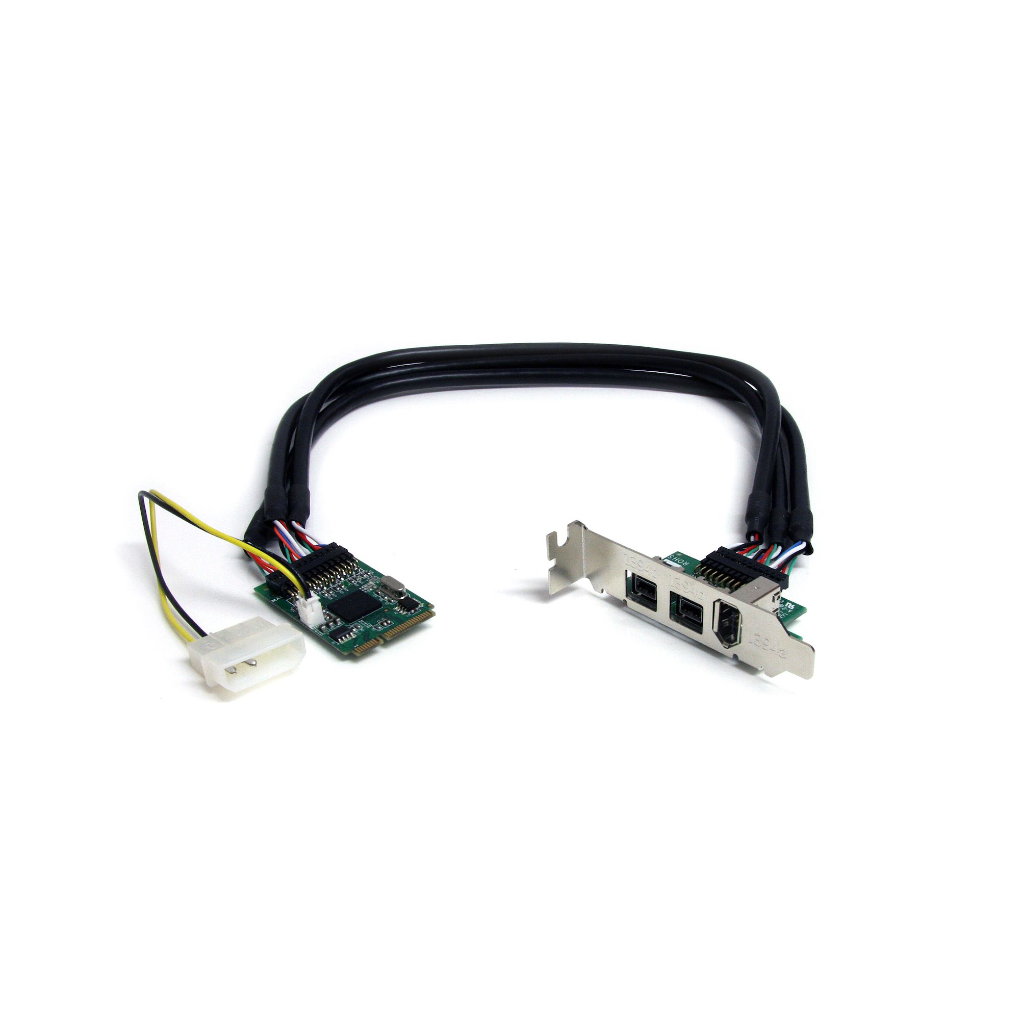 StarTech.com 3 Port 2b 1a 1394 Mini PCI Express