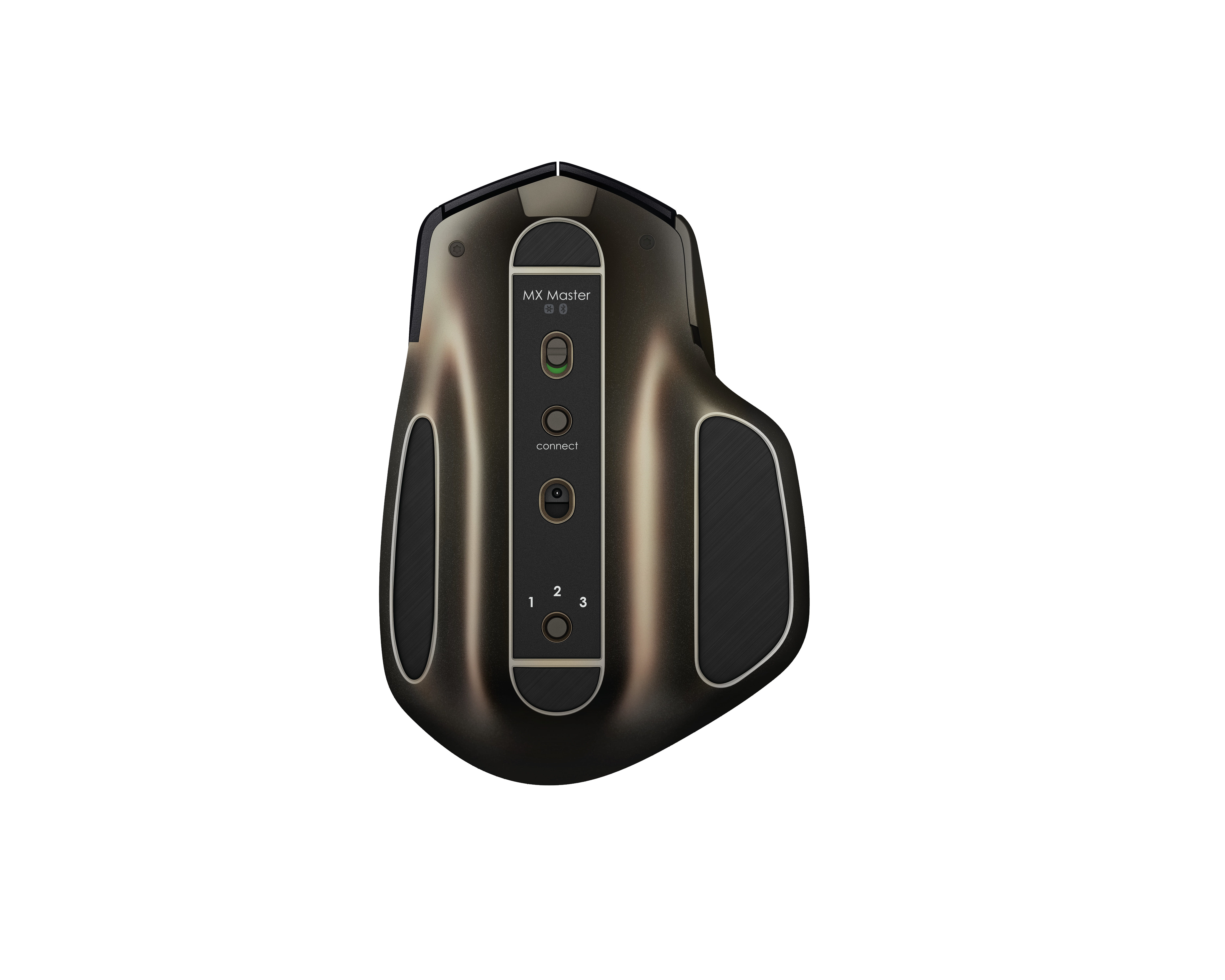 Logitech MX Master - Maus - Laser - 5 Tasten - kabellos - 2.4 GHz, Bluetooth - kabelloser Empfänger (USB)