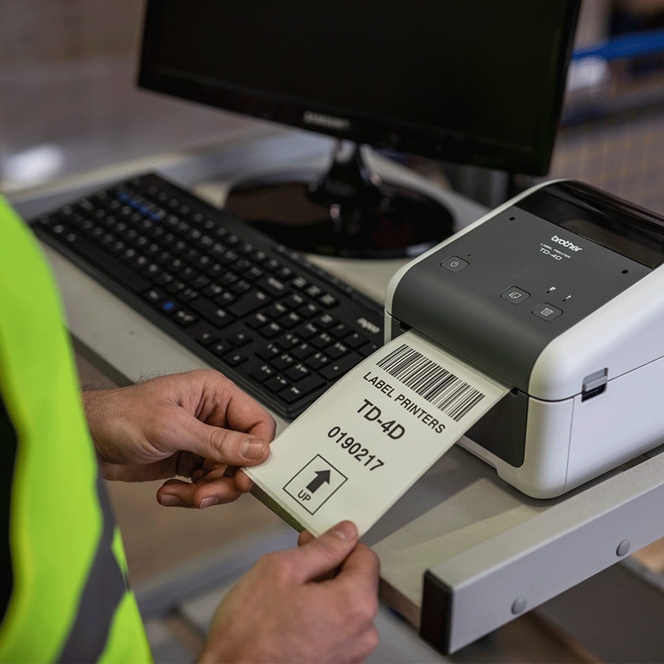 Brother TD-4520DN - Etikettendrucker - Thermodirekt - Rolle (11,8 cm)