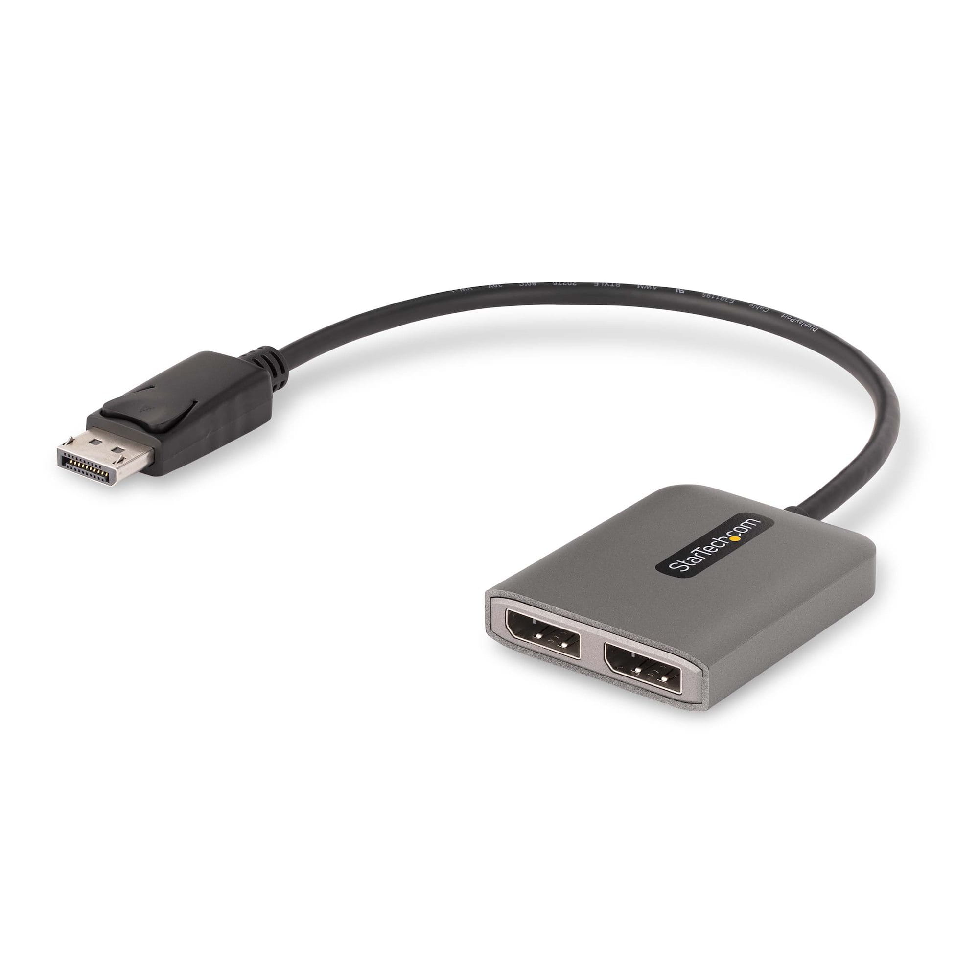 StarTech.com 2-Port Multi-Monitor DisplayPort
