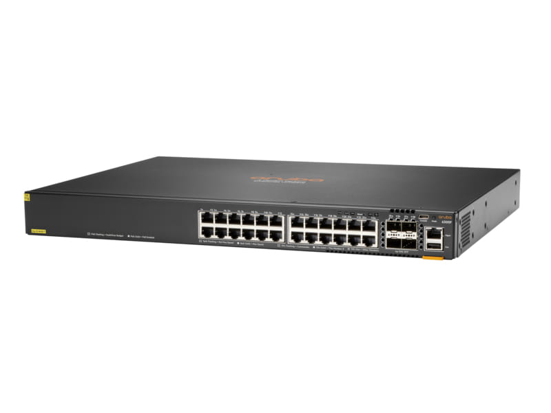 HPE Aruba Networking 6300F - Switch - L3 - managed - 24 x 10/100/1000 (PoE+)