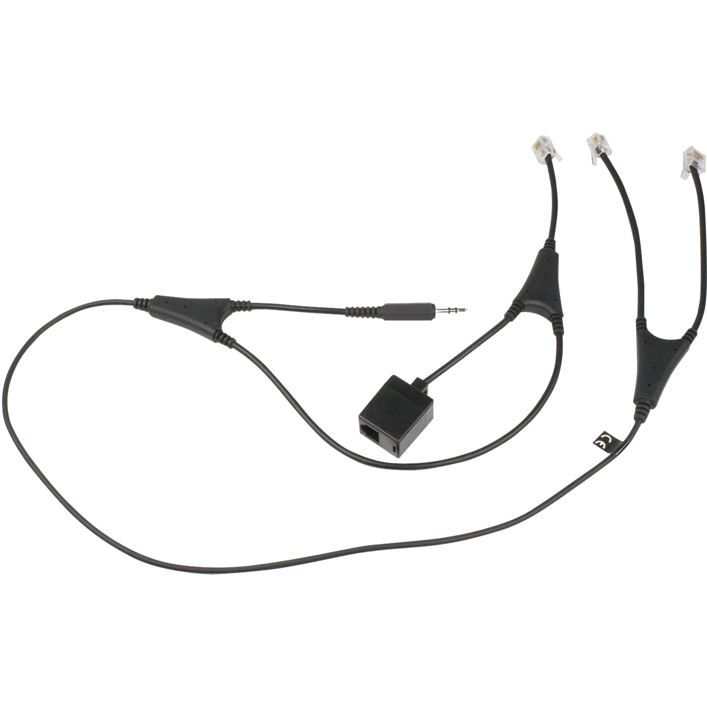 Jabra MSH-Adapterkabel nur f. GN9120 EHS + GN93xx (gewinkelt)