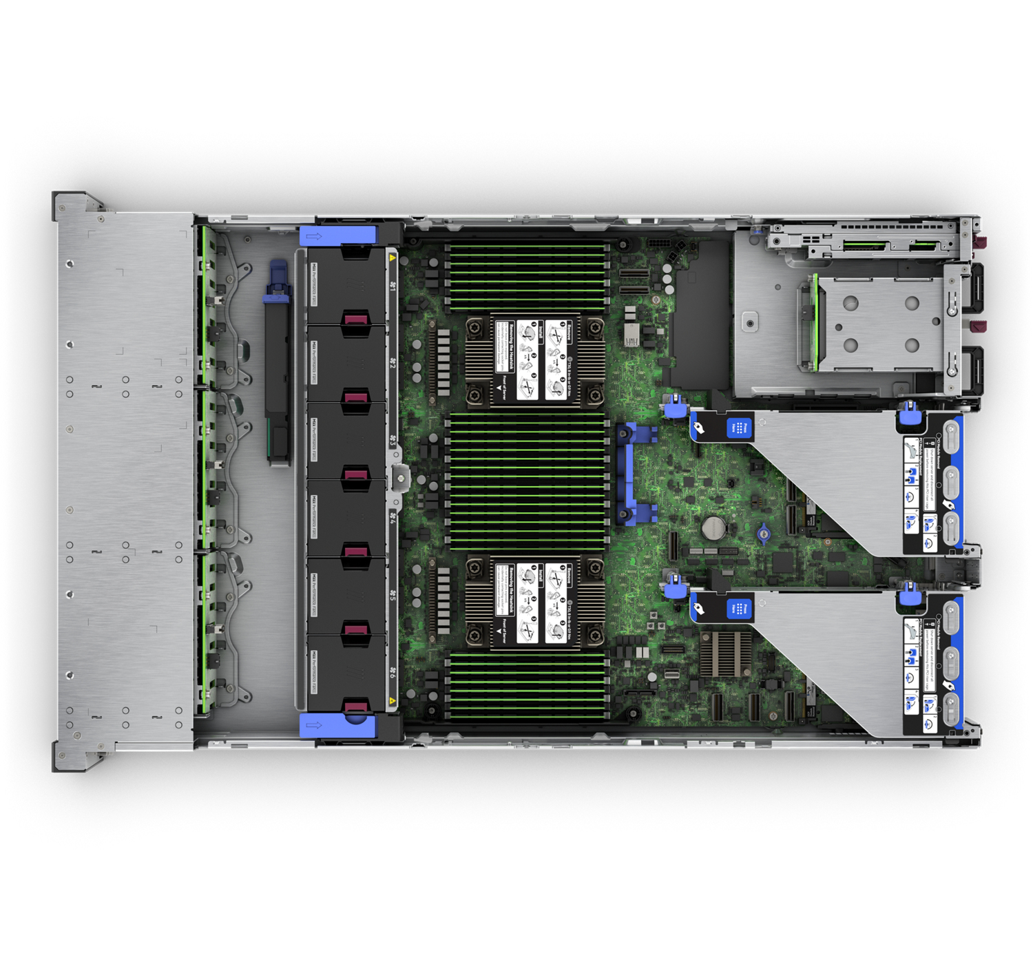 HPE ProLiant DL380 Gen11 All Flash Node for Microsoft Azure Stack HCI Integrated System - 2U - zweiweg - 6454S - RAM 0 GB - SATA/SAS/NVMe - Hot-Swap 6.4 cm (2.5")