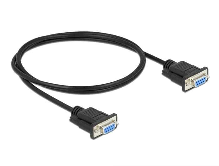 Delock Nullmodemkabel - DB-9 (W) zu DB-9 (W)