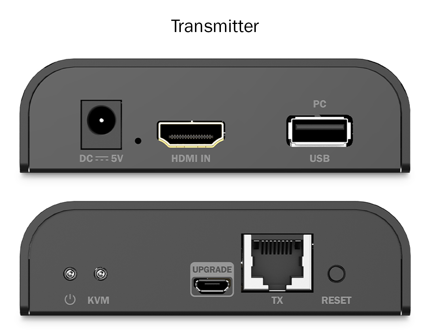 DIGITUS HDMI KVM IP Extender Set, 4K/60Hz