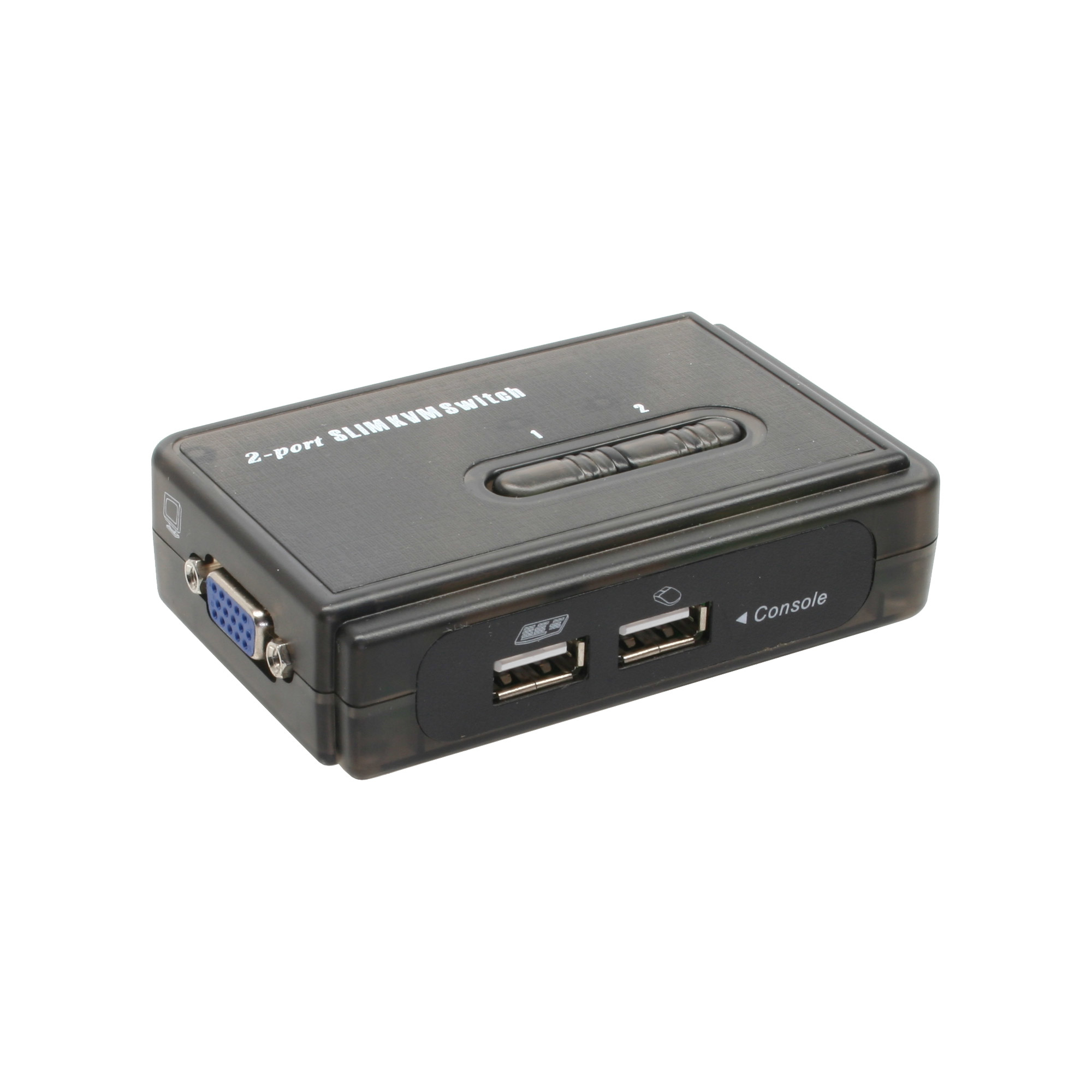 InLine KVM-Switch - 2 x KVM port(s) - 1 lokaler Benutzer