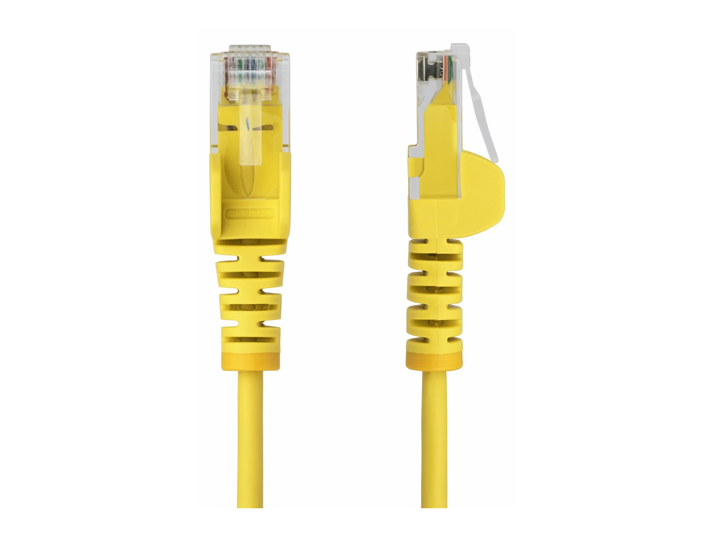 StarTech.com 50cm Yellow Slim CAT6 Ethernet Cable, Snagless, 28AWG, LSZH - Patch-Kabel - RJ-45 (M)