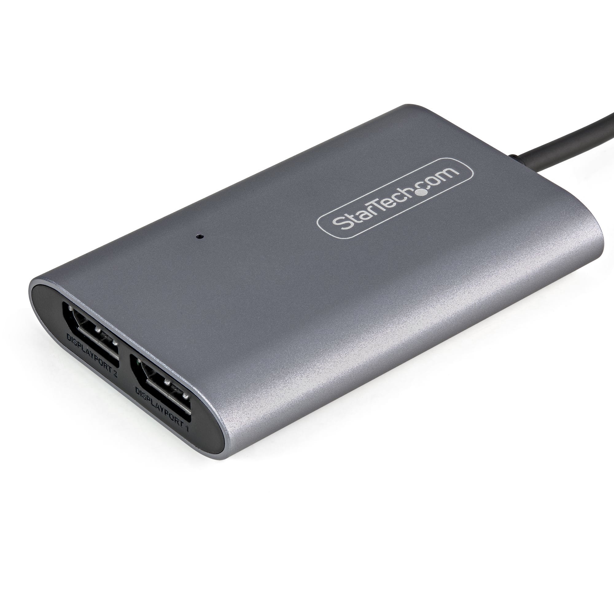 StarTech.com Thunderbolt 3 auf Dual DisplayPort Adapter DP 1.4 - Dual 4K 60Hz oder Single 8K/5K TB3 zu DP Adapter - Mac/Windows - USB / DisplayPort-Adapter - USB-C (M)