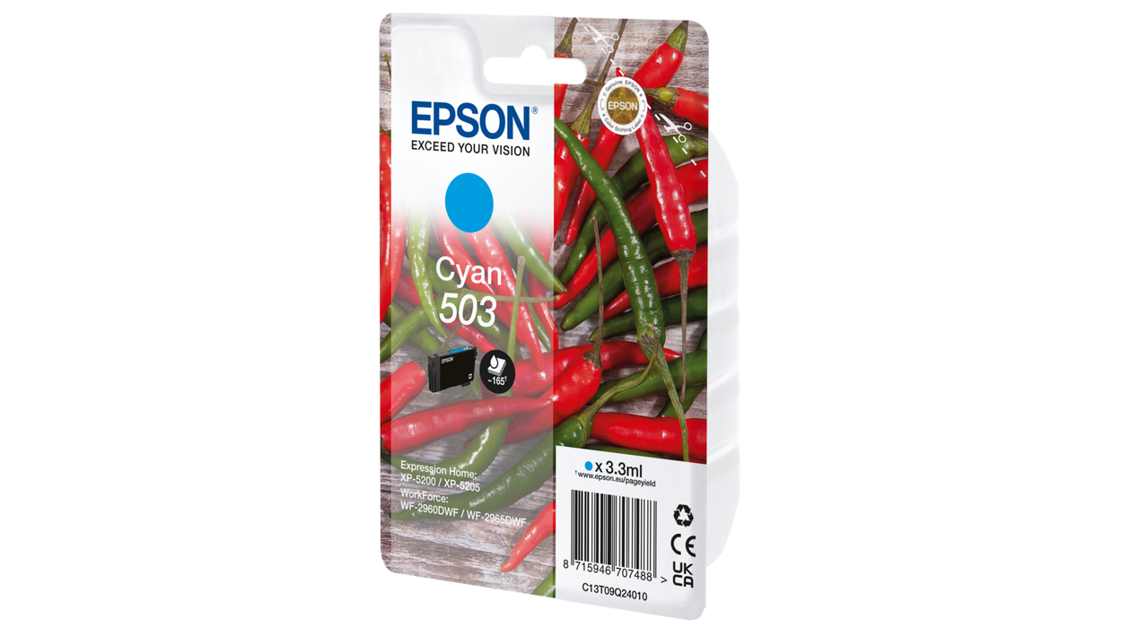 Epson 503 Singlepack - 3.3 ml - Cyan - original