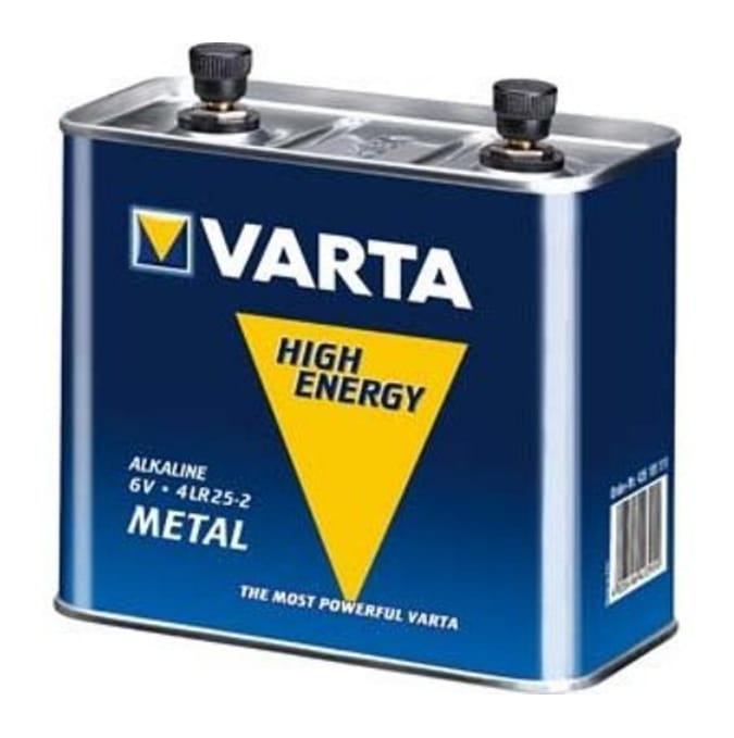 Varta High Energy - Batterie 4LR25-2 - Alkalisch