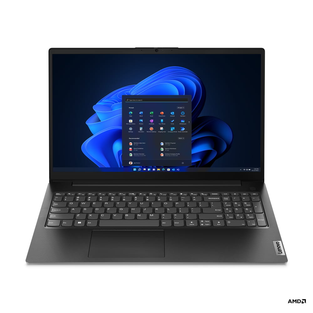 Lenovo V15 G4 AMN 82YU AMD Ryzen 5 7520U / 2.8 GHz - Win 11 Home - Radeon 610M - 16 GB RAM - 512 GB SSD NVMe - 39.6 cm (15.6")