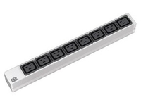 Bachmann Steckdosenleiste (Rack - einbaufähig) - Eingabe, Eingang IEC 60320 C20 - Ausgangsanschlüsse: 8 (IEC 60320 C19)