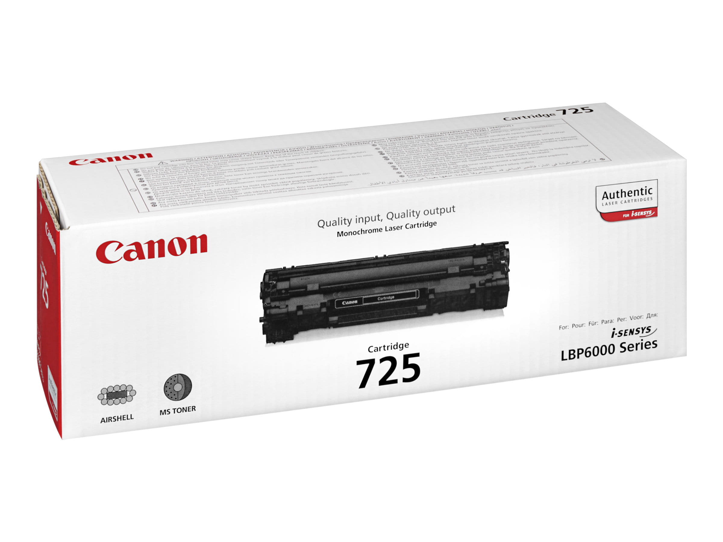 Canon CRG-725 - Schwarz - original - Tonerpatrone