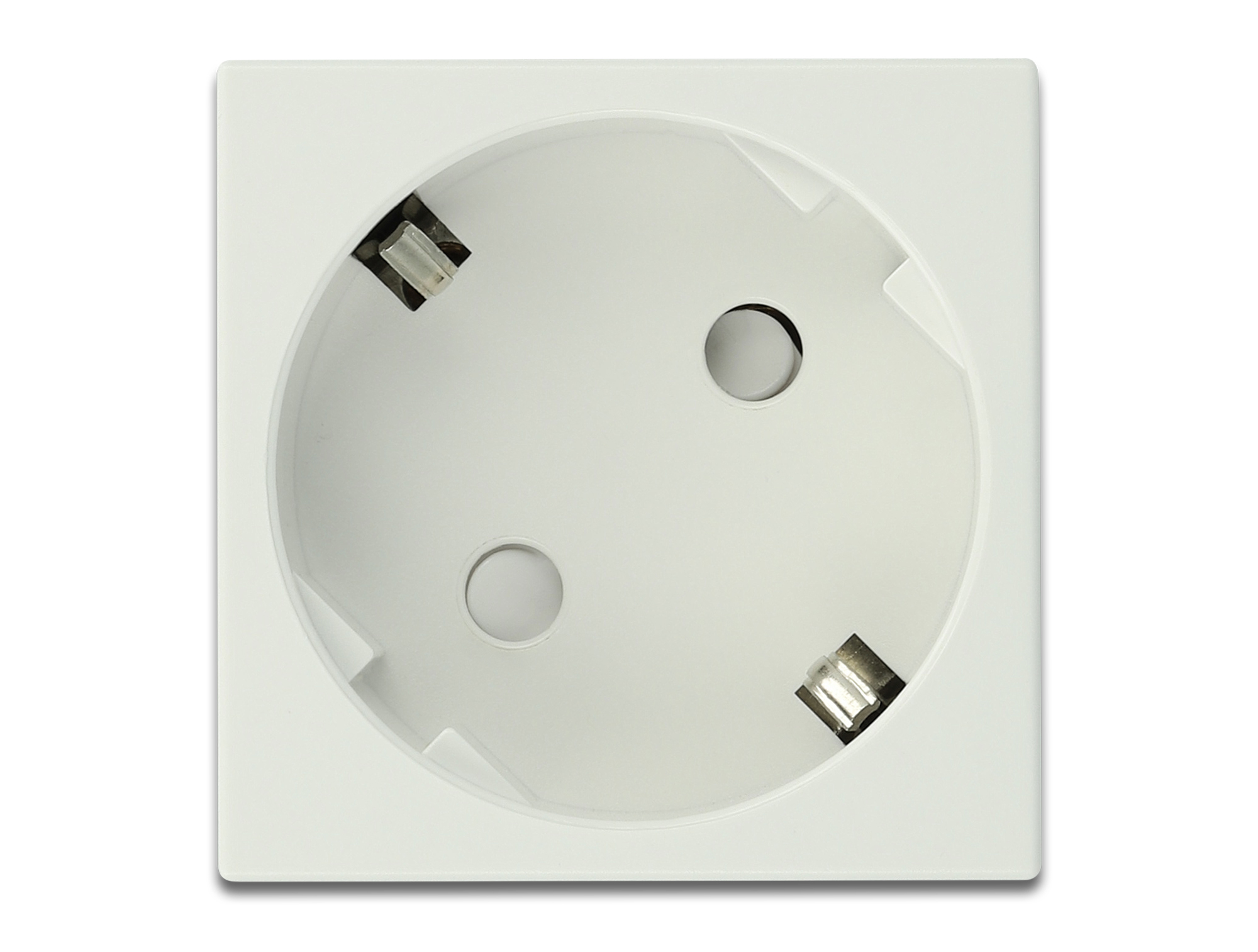 Delock Easy 45 - Steckdose - 2P - Typ F - mit