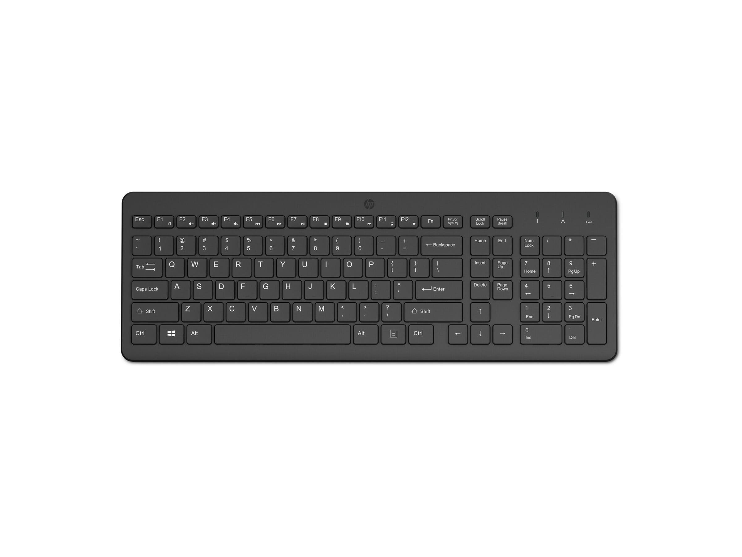 HP 225 - Tastatur - 2,5-Zonen-Layout - kabellos
