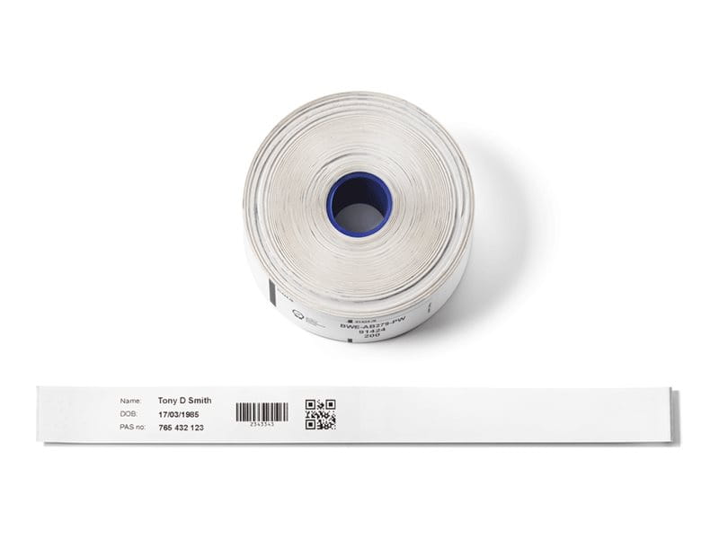 Brother Weiß - 25 x 279 mm 200 Stck. (5 Rolle(n)