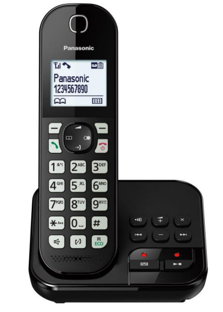 Panasonic KX-TGC462GB - Schnurlostelefon - Anrufbeantworter mit Rufnummernanzeige