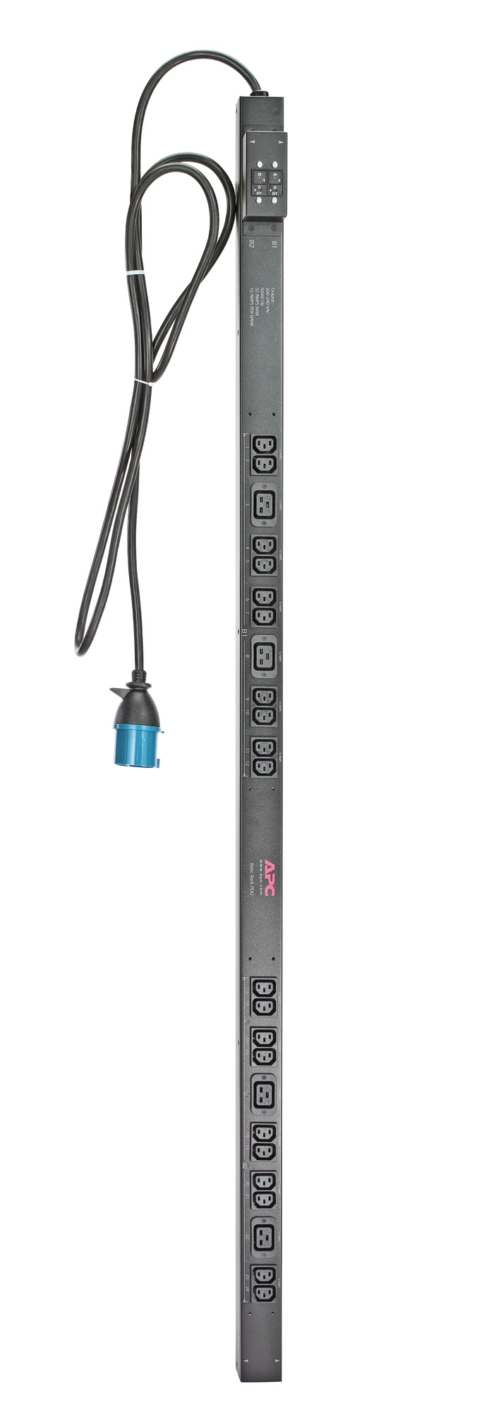 APC Basic Rack PDU Zero U - Steckdosenleiste (Rack - einbaufähig)