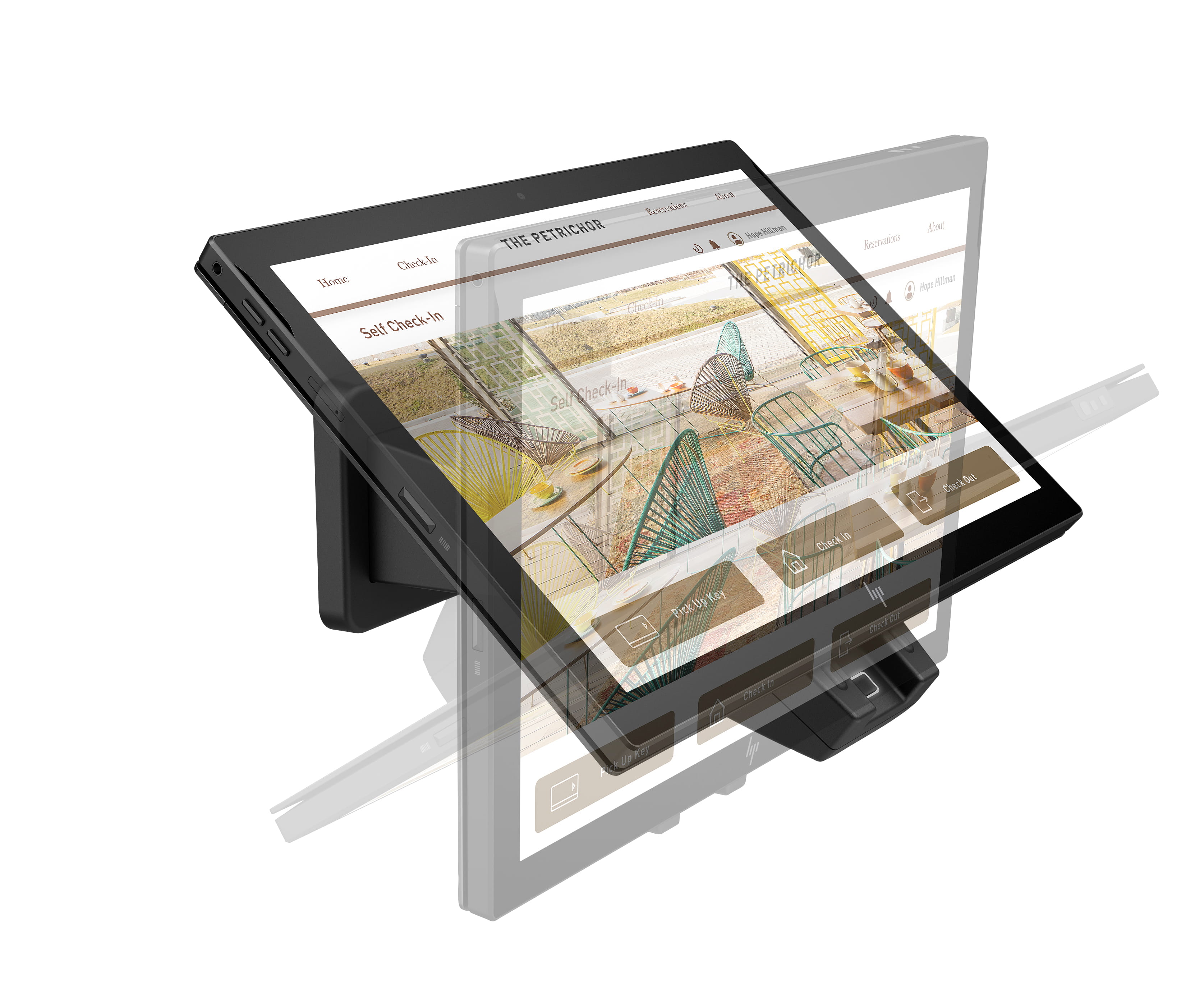 HP Engage Go Tilt Mount - Befestigungskit - für