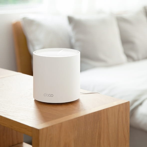 TP-LINK AX3000 Whole Home Mesh WiFi 6 System, 3er Pack, Weiß, Intern, CE: 