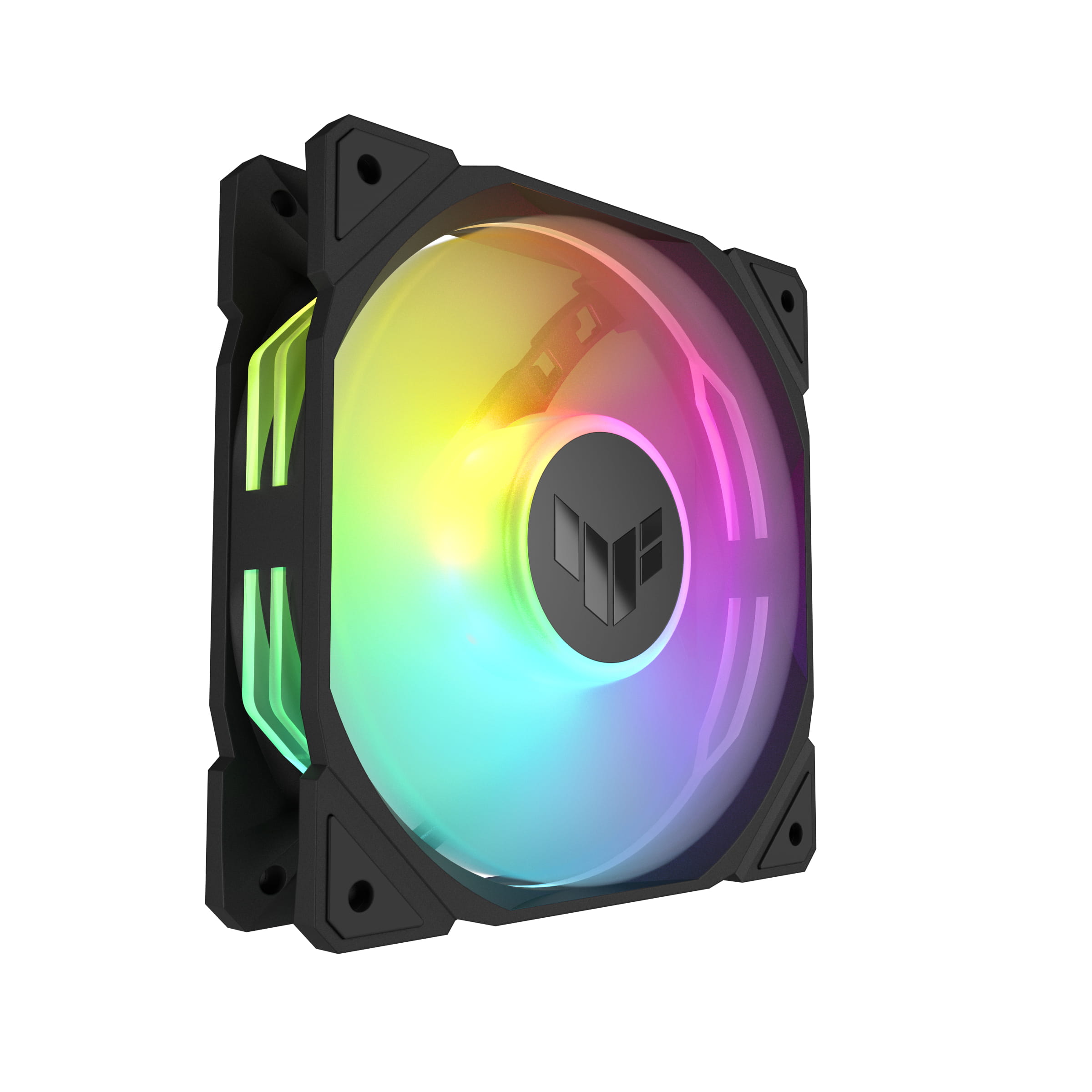ASUS TUF Gaming TR120 ARGB - Gehäuselüfter-Kit - 120 mm - Schwarz (Packung mit 3)