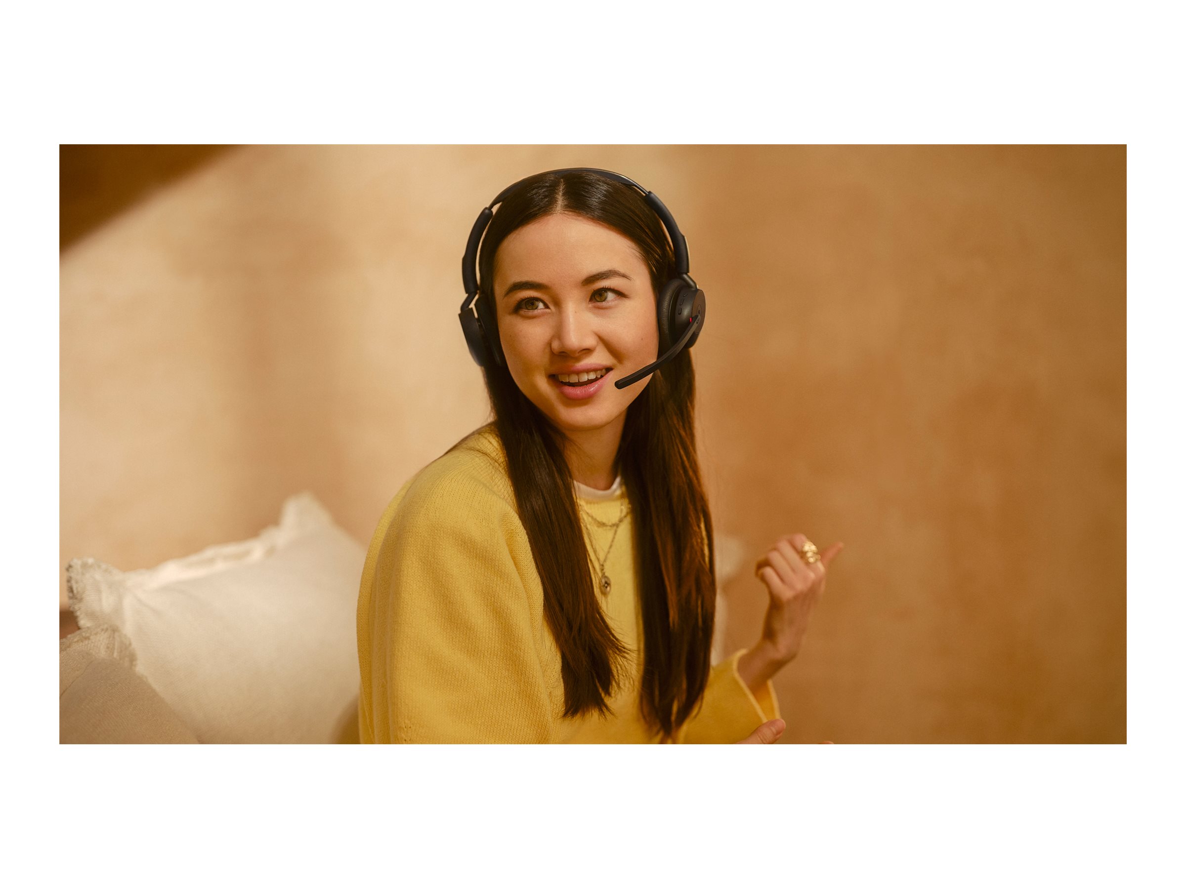 Jabra Evolve3 45 MS Stereo - Headset - On-Ear