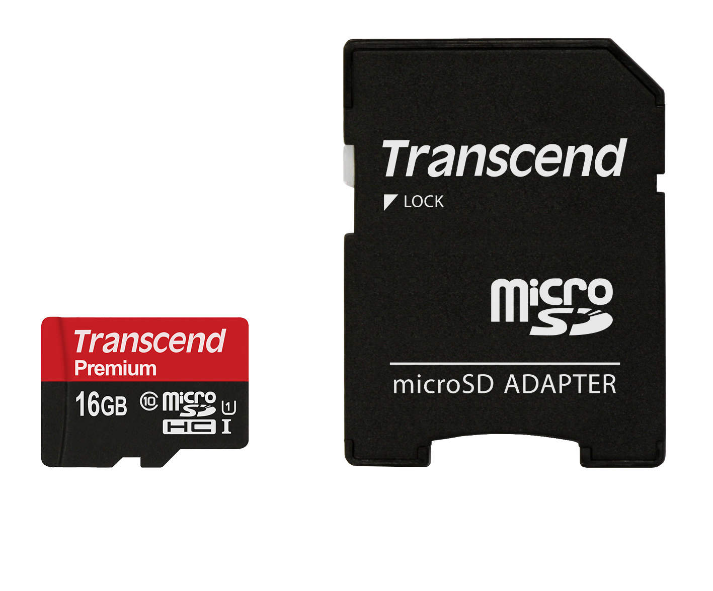 Transcend Premium - Flash-Speicherkarte (microSDHC/SD-Adapter inbegriffen)