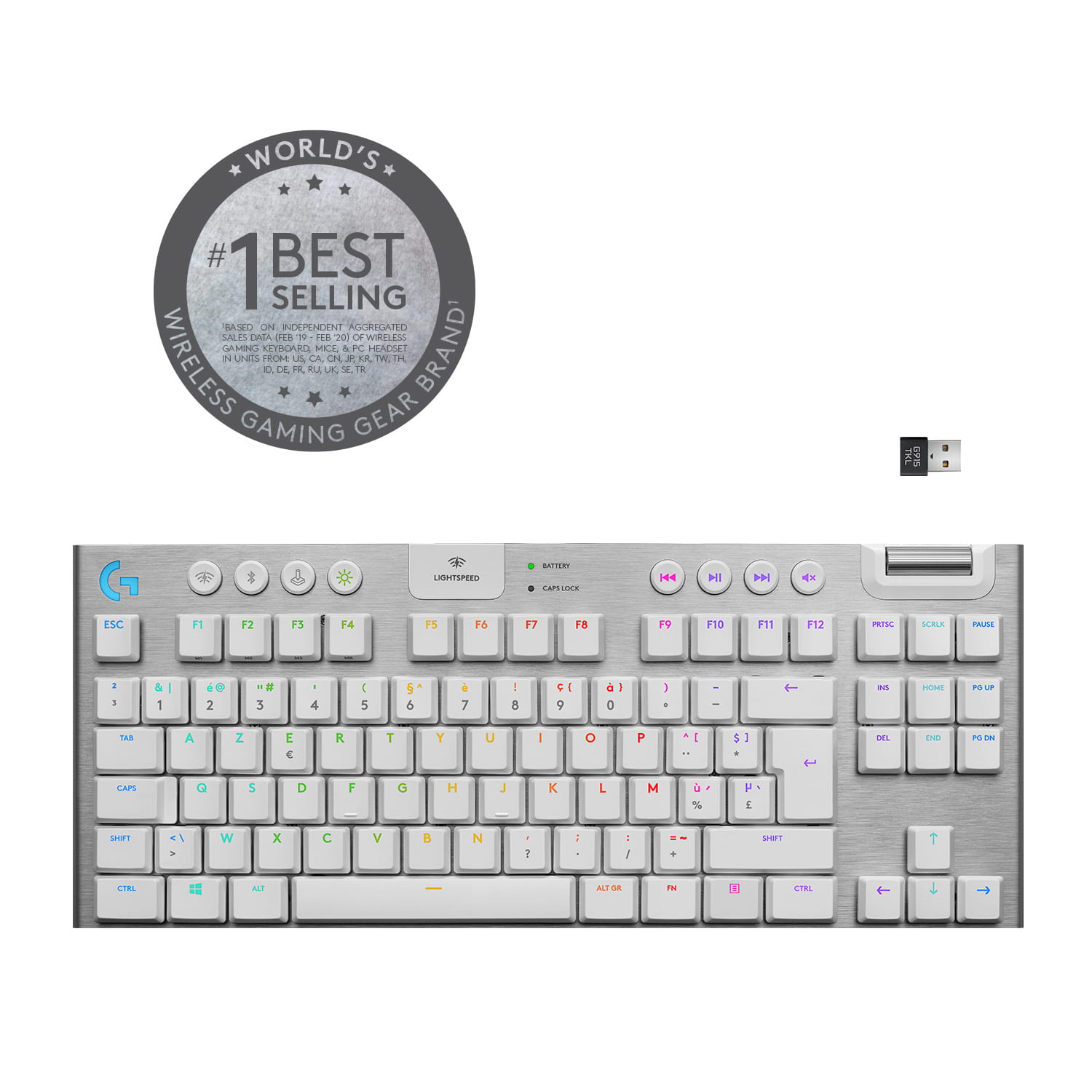 Logitech Gaming G915 TKL - Tastatur - hintergrundbeleuchtet