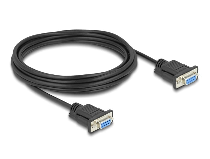 Delock Kabel seriell - DB-9 (W) zu DB-9 (W)