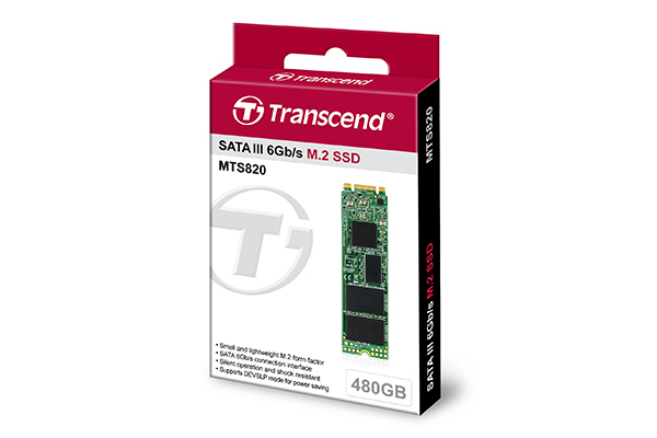 Transcend MTS820 - 480 GB SSD - intern - M.2 2280