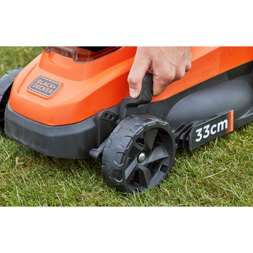 Black & Decker BCMW3336N, Schieberasenmäher, 300 m², 33 cm, 2,5 cm, 6,5 cm, 35 l