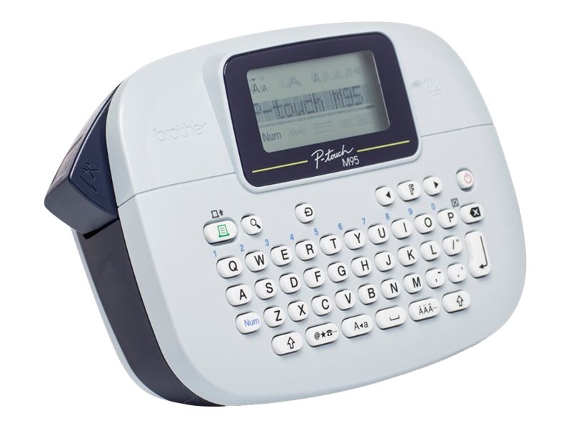 Brother P-Touch PT-M95 - Beschriftungsgerät - s/w - Thermotransfer - Rolle (1,2 cm)