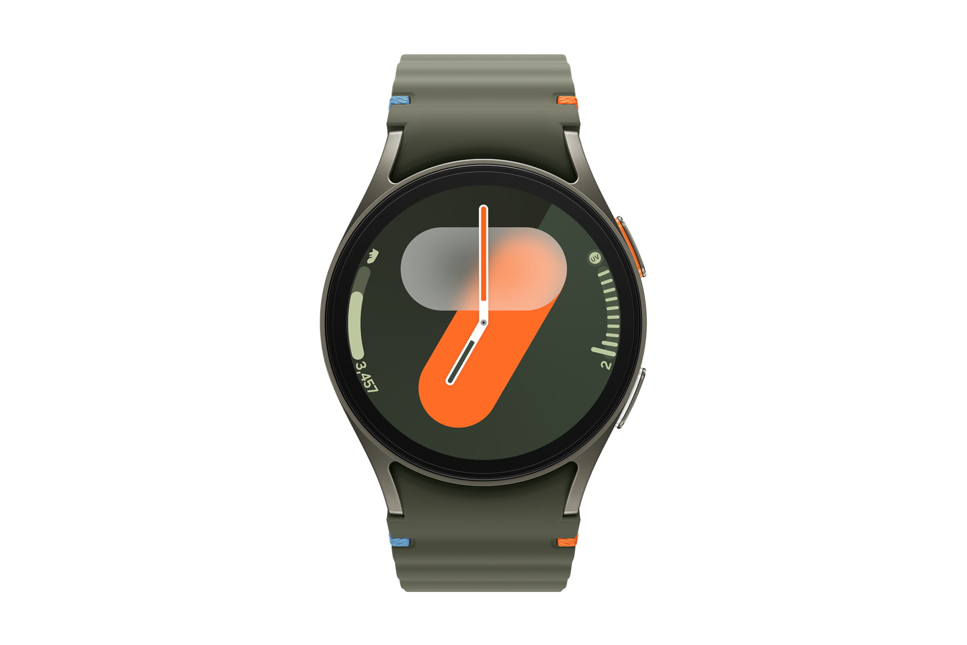 Samsung Galaxy Watch7 - 40 mm - intelligente Uhr mit Sportband - Gummi - Bandgröße: S/M - Anzeige 3.33 cm (1.3")