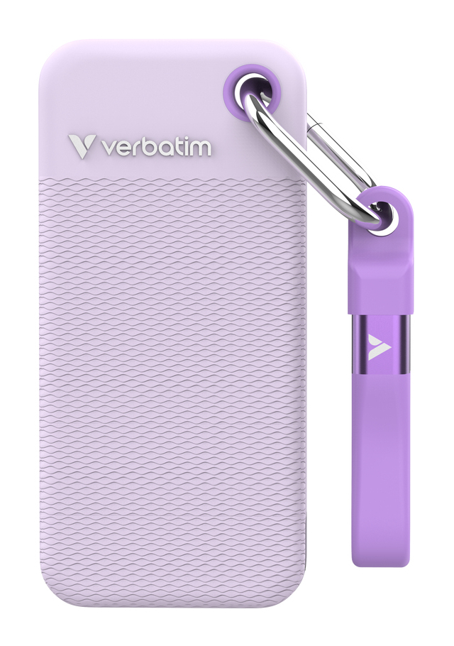 Verbatim Pocket - Color Edition - SSD - 2 TB - Schlüsselanhänger mit Kabelanschluss - extern (tragbar)